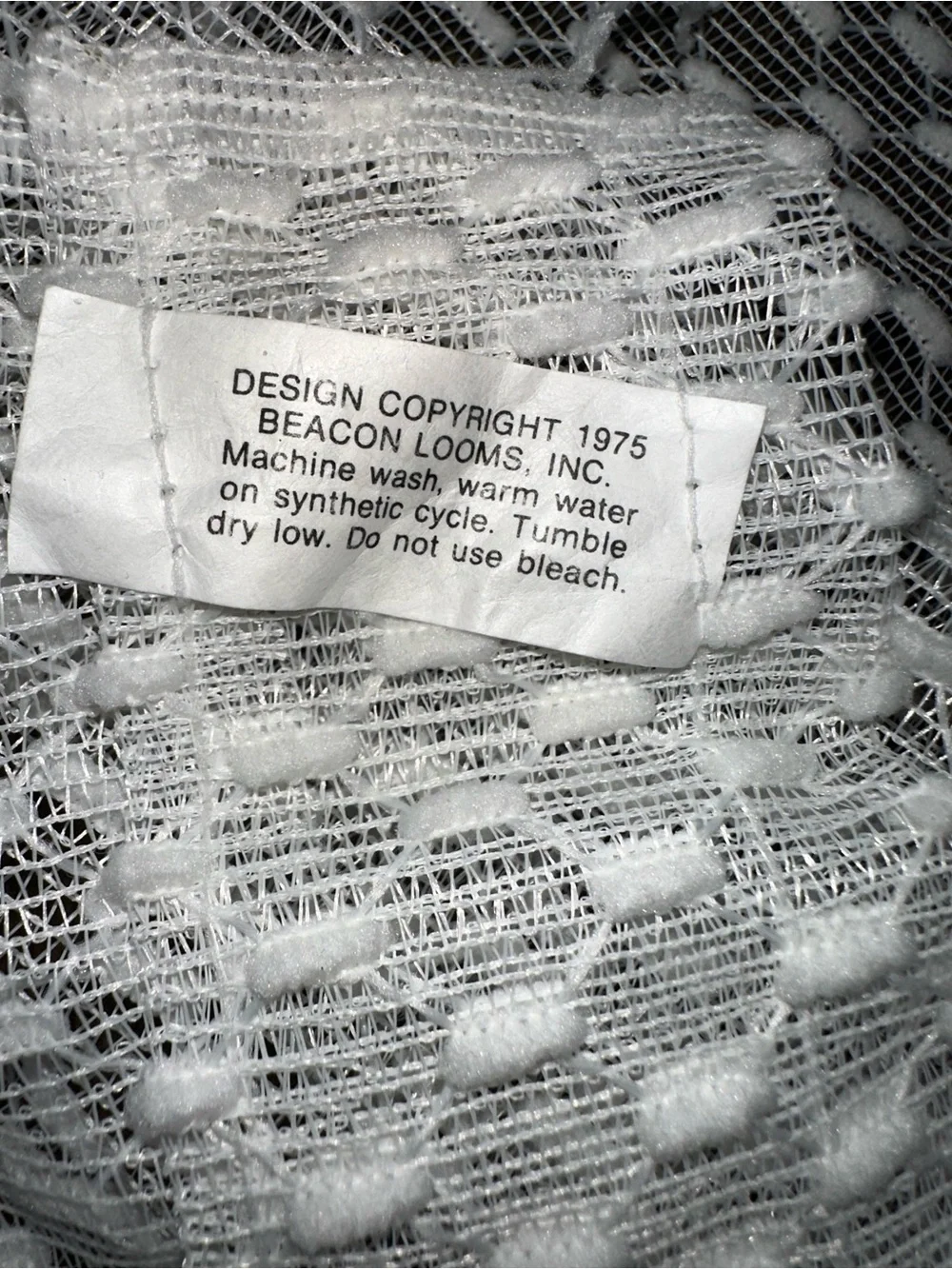 1970’s Beacon Loom, Inc. curtains